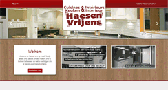Desktop Screenshot of haesen-vrijens.be